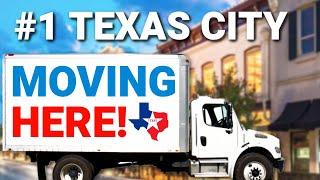 #1 Texas City People Are Moving To Right NOW!