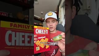 NICK EATS avocado & cheez-its!