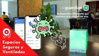 AirGuardian el Medidor de CO2 Barato para Aulas, Casas, Oficinas y Comercios.