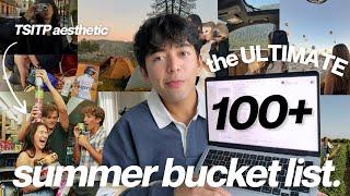 The ultimate summer bucket list 2025 but its The Summer I turned Pretty aesthetic