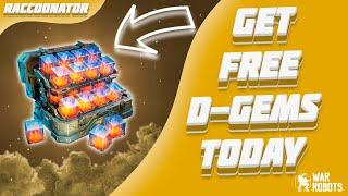 VERY HUGE D-GEMS GIVEAWAY! | War Robots