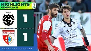 Spezia-Mantova 1-1 | FALCINELLI spegne il sogno dei Virgiliani | HIGHLIGHTS Serie BKT