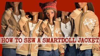 how to sew a SmartDoll Jacket!