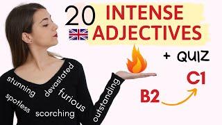 ADJETIVOS INTENSOS muy útiles - Vocabulario avanzado inglés B2-C1