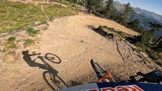 Jackson Goldstone Winning Run | UCI Downhill MTB World Cup 2022 in Vallnord