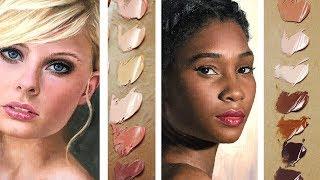 Color Mixing Oil Paint | How I Paint Realistic Skin Tones