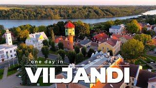 ONE DAY IN VILJANDI (ESTONIA)  | 4K 60FPS | Look how beautiful this place is!