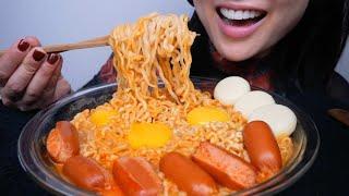 SPICY NOODLES STEW TYPE (ASMR EATING SOUNDS) NO TALKING | SAS-ASMR