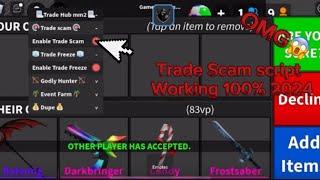  BEST MM2 TRADE SCAM SCRIPT WORKING 100% 2024 (LINK IN COMMENTS)