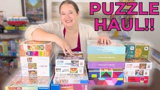 New Puzzles That Have Come Into My Collection // Jigsaw Puzzle Haul!!