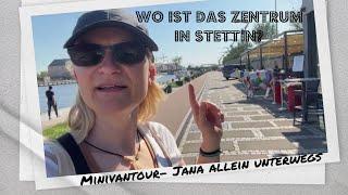 Wo ist denn nun das Zentrum von Stettin / Szczecin? | Sightseeing Tour|  Frau allein im Minicamper