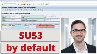 SU53 for all SAP users by default