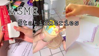 ASMR Stationeries Tiktok Compilation || alexaj.