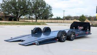 The New A6X Drop N Load CarHauler by MAXX-D Trailers and what they have changed from the 2024 models