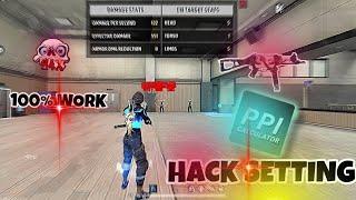 PPi Calculator Free Fire New Setting|️ Increase Dpi | Free Fire Headshot Setting