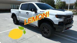 Chevy Silverado ZR2 LEMON!