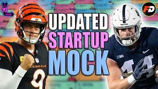 UPDATED DYNASTY STARTUP MOCK DRAFT w ROOKIES! (Superflex + TE Prem) - Dynasty Fantasy Football 2025