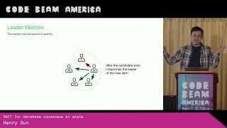 RAFT for database consensus at scale - Henry Sun | Code BEAM America 2024