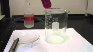 Reaction of Sodium with Ethanol 002