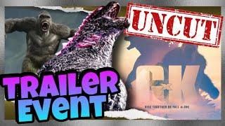 Godzilla x Kong Trailer Reaction [UNCUT] | #godzillaxkong [DE]