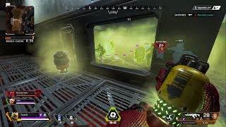 APEX LEGENDS | EPIC GAS ROOM SQUAD WIPEOUT BY CAUSTIC
