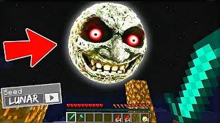 I Found Scary Lunar Moon In Minecraft....