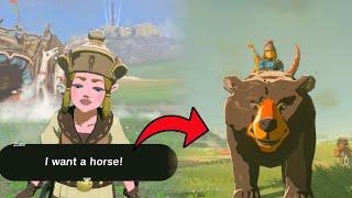 Bringing the Horse Girl a BEAR! | Zelda: Tears of the Kingdom