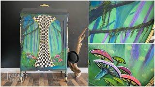 Creating a Wonderland Forest Armoire | Tracey's Fancy