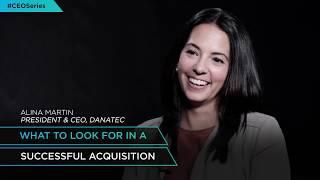 Alina Martin - What to Look for in an Acquisition