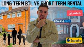 BUY TO LET VS AIRBNB/SHORT TERM LET | UK Property Investment