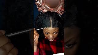 How to Tint Your Wig Black | Easy Wig Coloring Hacks #wighacks #lacetint