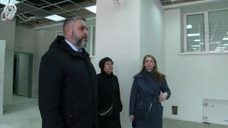 Министр региональной политики проверил ход ремонта в Доме общественных организаций НСО