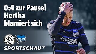 SV Elversberg – Hertha BSC Highlights 2. Bundesliga, 24. Spieltag | Sportschau Fußball