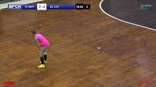 FC UNITY - BC CITY | ВІДЕООГЛЯД - SFCK FAVBET | STREET FOOTBALL CHALLENGE | ЗИМА| ПАРКЕТ