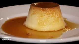 HOMEMADE FLAN of La Taberna Madrileña: typical spanish dessert