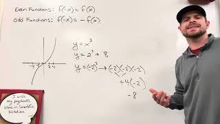 Determine ODD EVEN NEITHER Polynomial Functions