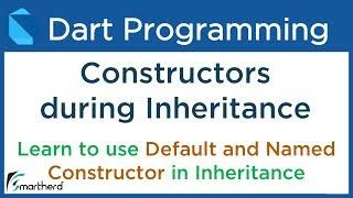 Dart Constructors in Inheritance: Default and Named Constructors. Dart for Flutter #9.5