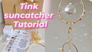 crystal suncatcher tutorial / how to make a crystal suncatcher / Tink DIY tutorial