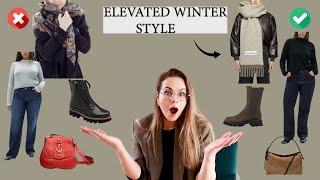 10 WINTER Essentials to LOOK Expensive and chic | casual winter outfits