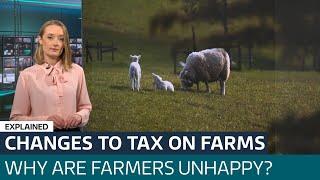 How is inheritance tax on farms changing and why are farmers angry about it? | ITV News