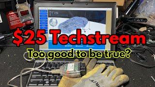 $25 eBay TIS Techstream Review  | Was This a Good Purchase?  (Toyota Techstream Software)