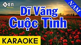 Karaoke Dĩ Vãng Cuộc Tình - Tone Nam Beat Chuẩn