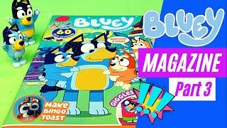 Part 3 BLUEY Magazine  | Books & crafts | Bluey Books & Games | Disney Jr | ABC Kids️