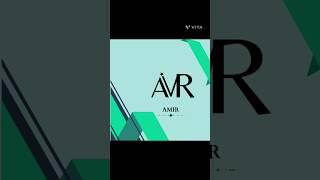 AMIR NAME LOGO #logo #design #ytshorts #trending #viral #art #shorts 