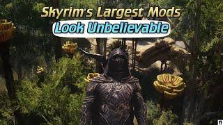 Skyrim's Largest Mods Look Unbelievable