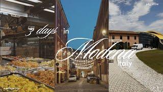 europe travel diaries: 3 days in modena, italy | pt. 3