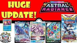 HUGE Astral Radiance Update! MANY English Cards Revealed! (BIG Pokémon TCG News)