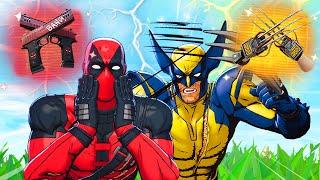 The *DEADPOOL vs WOLVERINE* Challenge in Fortnite