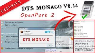 Mercedes  DTS Monaco V8 14 coding / Установка, настройка подключение для работы с Open Port 2.