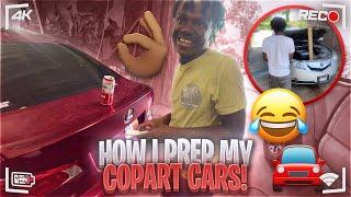 How I prep my copart cars 